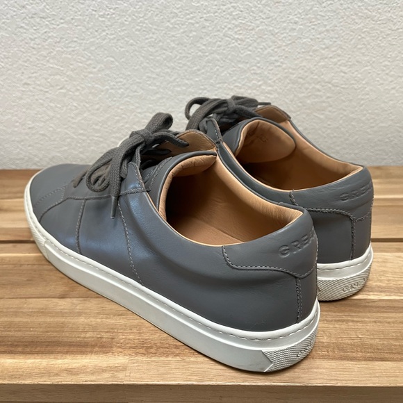 Greats Ash Gray Leather Men's Sneakers - Picture 6 of 10